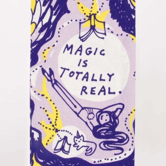 Blue Q Other - 🎉Restocked🎉MAGIC IS TOTALLY REAL DISH TOWEL - Blue Q